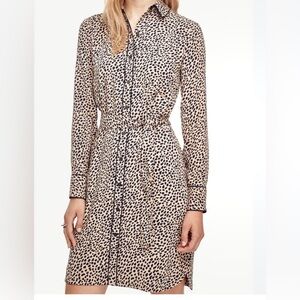 Brand new without tags Ann Taylor Cheetah print shirt dress